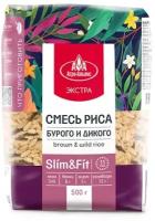 Рисовая смесь Агро-Альянс Дикий Slim&Fit Экстра бурый и дикий нешлифованный, 500 г