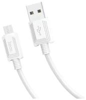 Кабель HOCO X73 Micro USB charging data cable 1M, 2.4А, white