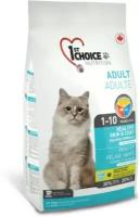1st Choice Healthy Skin & Coat Сухой корм для взрослых кошек с чувствительной кожей и шерстью (с лососем), 5,44 кг