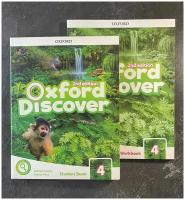 Oxford Discover 4 Student Book+Workbook+Диск