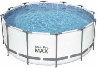 56420 Каркасный бассейн Steel Pro Max 366х122см, 10250л, фил.-насос 2006л/ч, лестница, тент