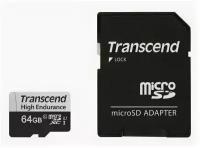 Карта памяти Transcend microSD 64GB TS64GUSD350V