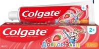 Зубная паста Colgate "Доктор Заяц" для детей, вкус клубники, 50 мл