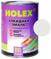 Автоэмаль Holex 202 белая 0,8 кг алкидная