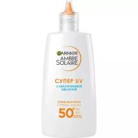 Крем для лица Garnier солнцезащитный Ambre Solaire с гиалуроновой кислотой SPF50 40мл