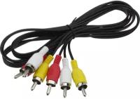 Шнур 3RCA-3RCA 1.2м