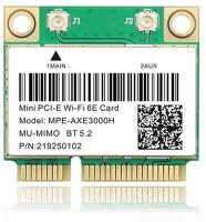 Wi-Fi 6E 2400 Мбит/с AX210 MPE-AXE3000H Беспроводная мини-карта PCI-E