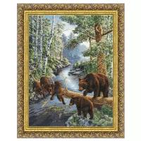 Набор для вышивания «Золотое Руно» ДЖ-035 Медвежий край