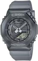 Наручные часы CASIO G-Shock GM-S2100MF-1A, серый, черный