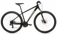 Велосипед Forward APACHE 29 2.2 S disc 2021 рост 17" черный/красный
