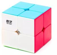 Кубик Рубика для спидкубинга QiYi MoFangGe 2x2x2 QiDi (S) Цветной пластик