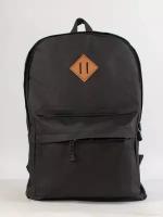 Рюкзак черный спортивный городской туристический школьный детский женский мужской для ноутбука планшета