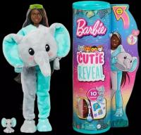 Кукла Barbie Cutie Revea Jungle Series, милашка-проявляшка Слон