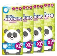 Joonies трусики Comfort XL, 12-17 кг, 38 шт., 4 уп