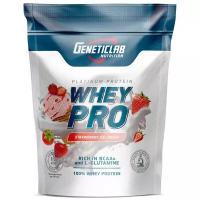 Протеин сывороточный Geneticlab Nutrition Whey Pro (1000 г) Клубника со сливками