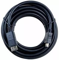 Кабель Cablexpert DisplayPort->HDMI, 5м, 20M/19M, черный