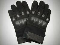 Тактические перчатки, черные