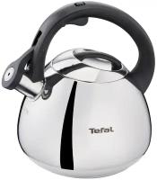 Tefal Чайник со свистком K2481574 2.7 л, серебристый/черный