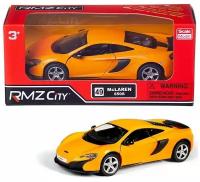 Машинка металлическая Uni-Fortune RMZ City McLaren 650S, инерционная, оранжевый, 1 шт