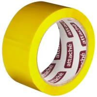Клейкая лента упаковочная ATTACHE 48мм х 66м 45мкм (желтая)