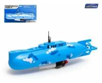 Подводная лодка "Субмарина", плавает, работает от батареек