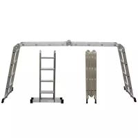 Алюминиевая лестница-трансформер FIT РОС 4х4 65450