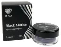 LOVELY BLACK MORION ХНА чёрная для бровей 2.5 Г
