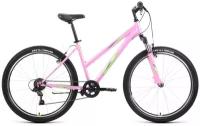 Велосипед горный хардтейл FORWARD IRIS 26 1.0 26" 17" сиреневый/зеленый RBK22FW26736 2022 г