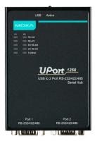 Moxa Преобразователь usb в serial UPort 1250 USB to 2-port RS-232/422/485,921.6Kbps,15KV ESD Protection, mini DB9F-to-TB (UPort 1250)