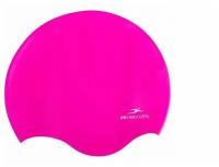 Шапочка для плавания 25DEGREES Diva Pink 25D21007J, силикон, подростковый, для длинных волос