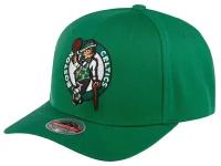 Бейсболка MITCHELL NESS арт. HHSS3257-BCEYYPPPGREN Boston Celtics NBA (зеленый), размер ONE