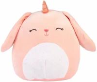 Сквишмэллоус Мягкая игрушка 30 см Кроля-единорожка Squishmallows / большая плюшевая игрушка-подушка