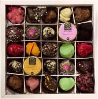 Конфеты ручной работы - Бельгийский шоколад 25 конфет Шоколадные конфеты, Ароматный Чай, Мед-Суфе. Арт 8.332