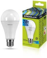 Светодиодная лампа Ergolux LED-A65-25W-E27-4K