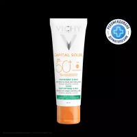 Vichy Capital Soleil Матирующий уход для проблемной кожи 3в1 SPF50+ 50 мл 1 шт