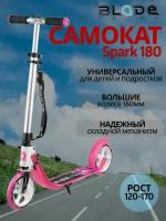 Самокат BLADE Kids Spark 180 mm, magenta/3color