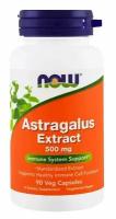 NOW Astragalus Extract 500 mg (90 вег кап)