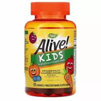 Nature's Way, Alive kids complete multivitamin gummy! Нейче вэй Алив кидс мультивитамины