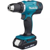 Дрель-шуруповерт Makita DDF453SYE аккум. патрон: быстрозажимной (кейс в комплекте)