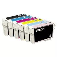 Картридж Epson T0817 набор 6 штук Оригинальный Тех. Упаковка