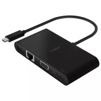 Хаб (разветвитель) Belkin USB-C Video Adapter, черный (AVC003btBK)