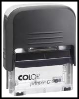 Штамп автоматический самонаборный Colop Printer C30, 5 строк, 2 кассы чёрный