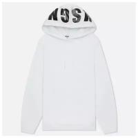 Толстовка MSGM Micrologo Basic Unbrushed Hoodie