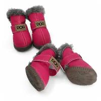Зимняя теплая обувь для собак, теплые сапоги 2XL