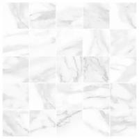 Olimpus Декор мозаичный белый MM34037 25х25
