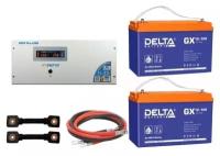 Инвертор (ИБП) Энергия PRO-3400 + АКБ Delta GX 12100