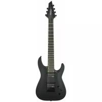 Jackson JS22-7 DKA, AH FB - HT STN BLK 7-струнная электрогитара, цвет черный