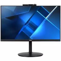 27" ACER (Ent.) CB272Dbmiprcx, IPS, 1920x1080, 75Hz, 178°/178°, 1ms, 250nits, VGA + HDMI + DP + Webcam + Audio In/Out+ Колонки 2Wx2, FreeSync, HAdj 120mm, Black