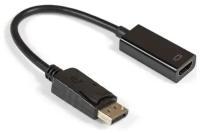 Кабель-переходник Exegate DisplayPort-HDMI, 20M/19F, 0,15м