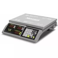 Весы торговые MERCURY M-ER 326-15.2 LED (0,05-15 кг), дискретность 2 г, платформа 325x230 мм, без стойки